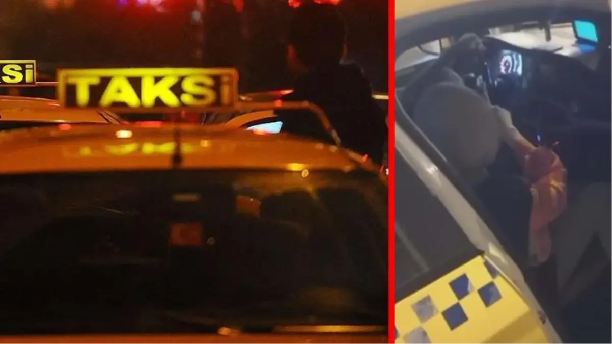 Fazla yolcu taşıdığını öne süren taksici, bayram harçlığı diyerek kişi başı 10'ar lira istedi! Ortalık karıştı