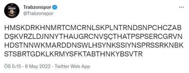 Trabzonspor'dan Fenerbahçe Başkanı Ali Koç'a ilginç cevap! Rastgele harflere bastılar