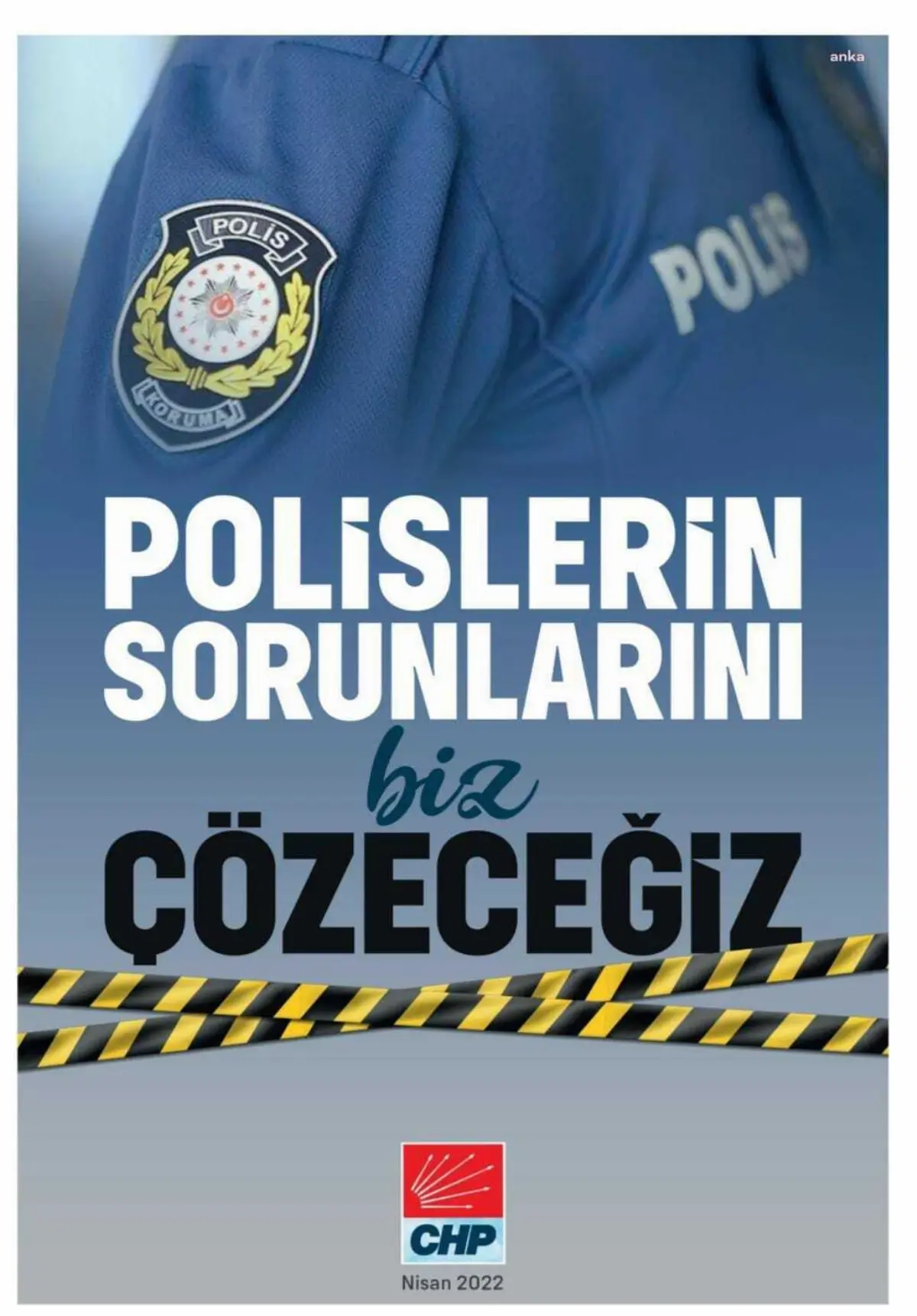 CHP'den 'Polislerin Sorunlarını Biz Çözeceğiz' Broşürü