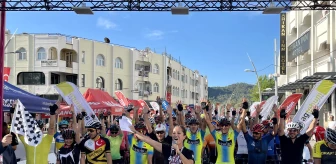 Amatör bisikletçiler AKRA Gran Fondo Antalya'da yarıştı
