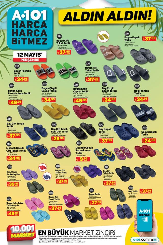 A101 katalog bu hafta! 12 Mayıs A101 bu hafta katalog ürünleri neler? A101'e gelecek ürünler ve A101 fiyat listesi...