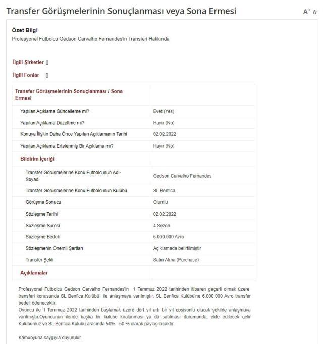 Futbol dünyası bu iddiayı konuşuyor: Gedson Fernandes, Beşiktaş'a değil Fenerbahçe'ye transfer olacak