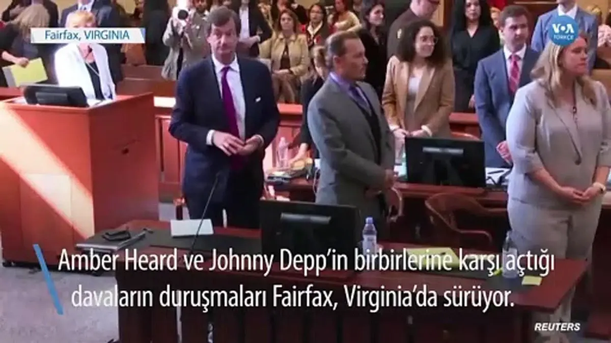 Mahkemede İfade Sırası Amber Heard'de