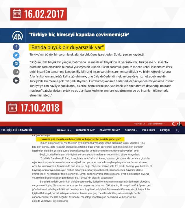 Bakan Soylu'dan sığınmacılar konusunda kendisine 'Günaydın' diyen Kılıçdaroğlu'na yanıt: Sizin dediklerinizi yazsak makina yanar