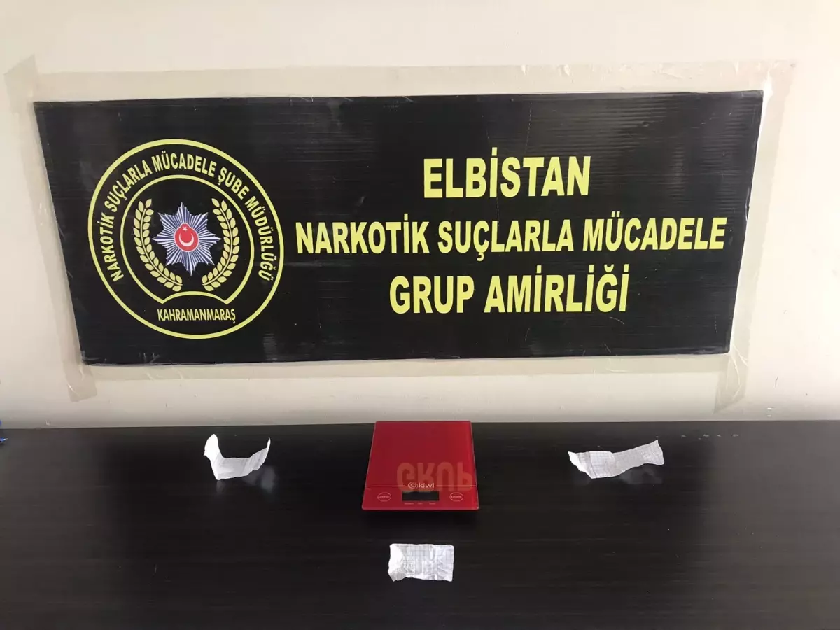 Kahramanmaraş'ta uyuşturucu operasyonunda yakalanan kişi tutuklandı