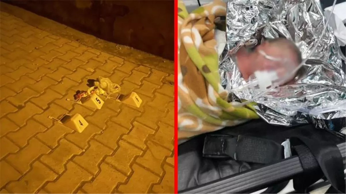 Gece sokak ortasında doğum yaptı! Vicdansız anne bebeğini poşete koyup oracıkta terk etti