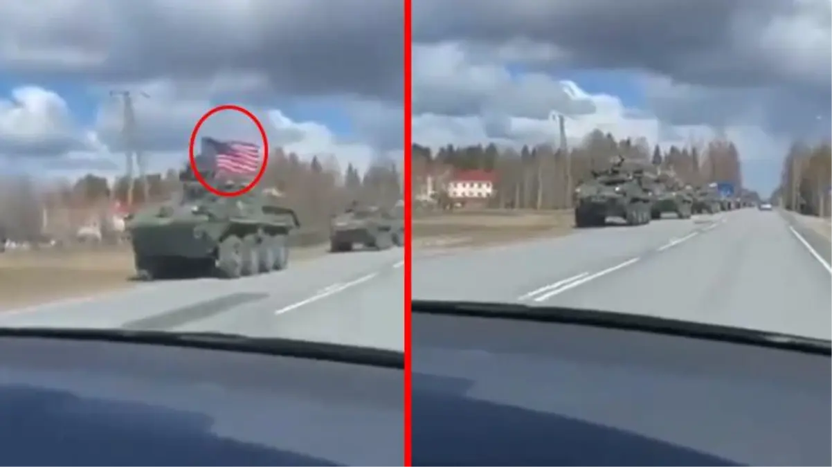 ABD'nin yaptığı bu sevkiyat ortalığı karıştıracak! St. Petersburg'a 300 kilometre uzaklıktaki Finlandiya sınırında hareketlilik yaşanıyor