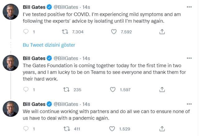 Bill Gates korona mı oldu? Bill Gates koronavirüse mi yakalandı? Bill Gates korona mı oldu? Bill Gates koronavirüse mi yakalandı?