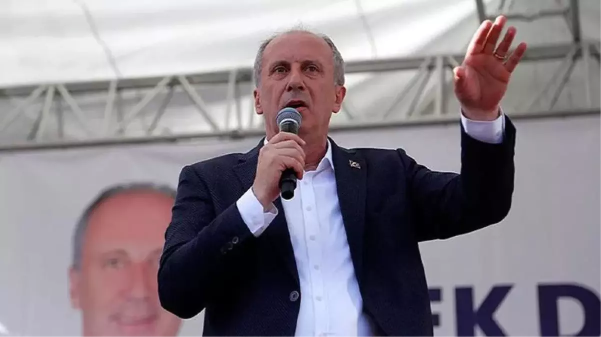 Muharrem İnce Hatay'da Cumhurbaşkanı Erdoğan'ı eleştirdi: Cebinizden aldığı parayı bankaların kasasına koyuyor