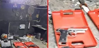 Jandarmanın operasyonu sonucu evde silah üreten şahıs yakalandı