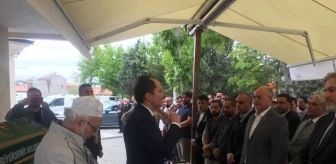 Yeniden Refah Partisi Genel Başkanı Fatih Erbakan cenaze törenine katıldı
