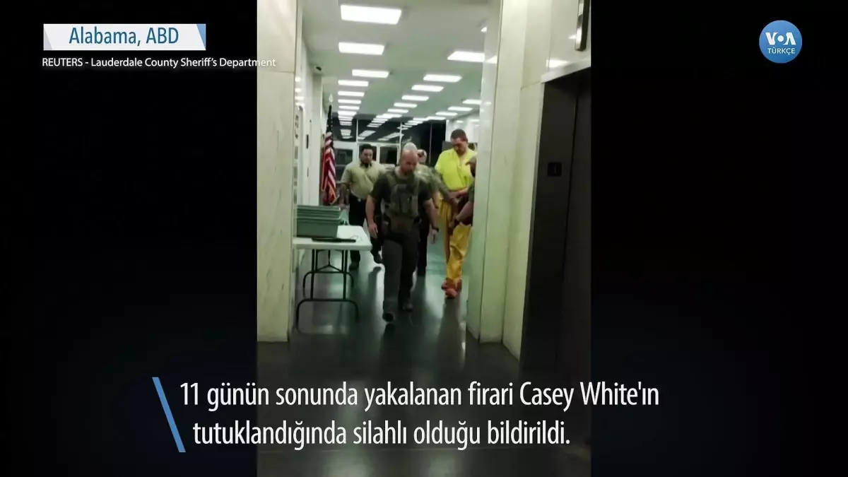 Hapisten Kaçan Mahkum Adliyeden Çıkarken Görüntülendi