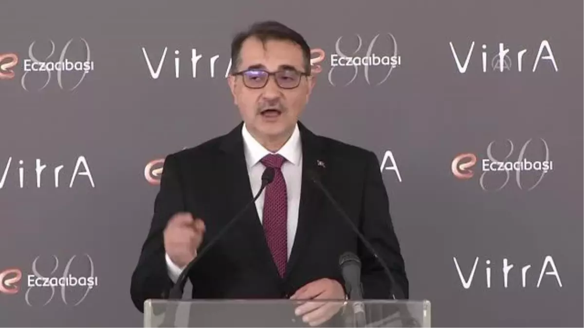 Enerji ve Tabii Kaynaklar Bakanı Dönmez, VitrA Karo Tesisi'nin açılışında konuştu (1)