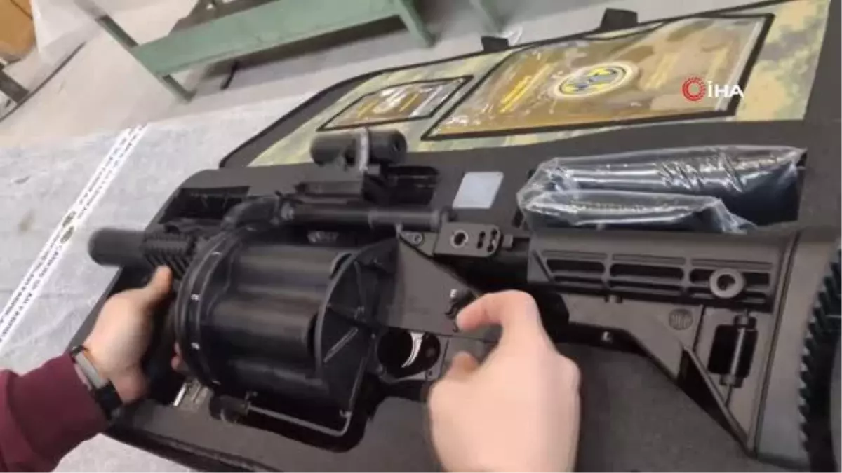 MKE tarafından üretilen ve Jandarma'ya verilmek üzere anlaşılan 40 mm ...