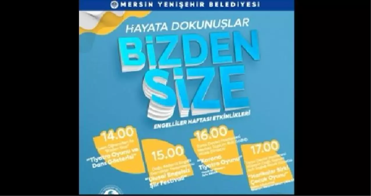 Yenişehir Belediyesi Engelliler Haftası'nda farkındalık yaratacak