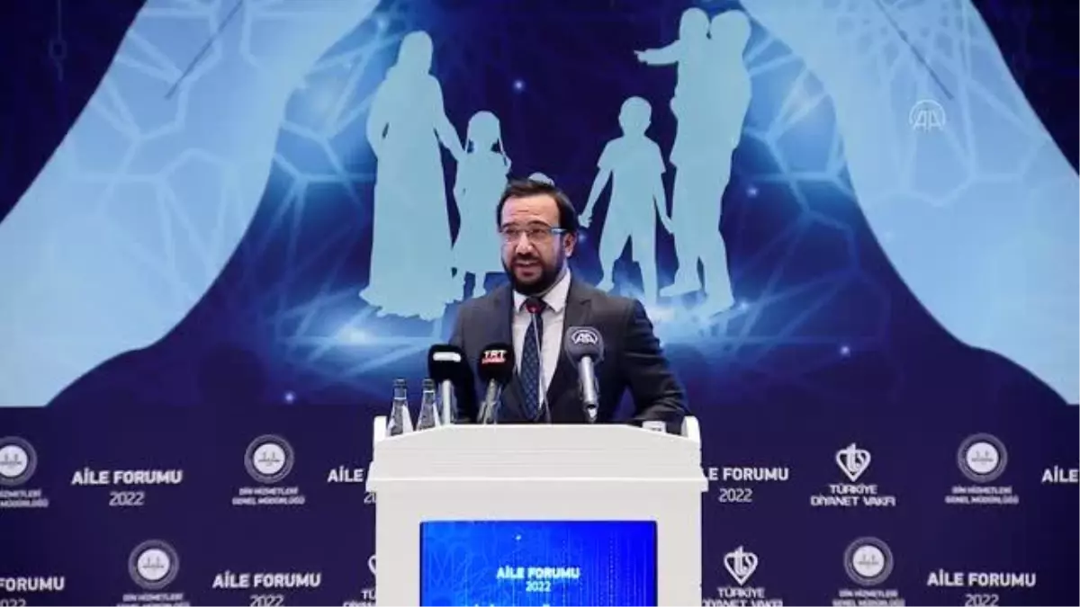 Diyanet İşleri Başkanı Ali Erbaş: 'Erdemli bireyler ancak sağlam bir aile yuvasında yetişebilir'