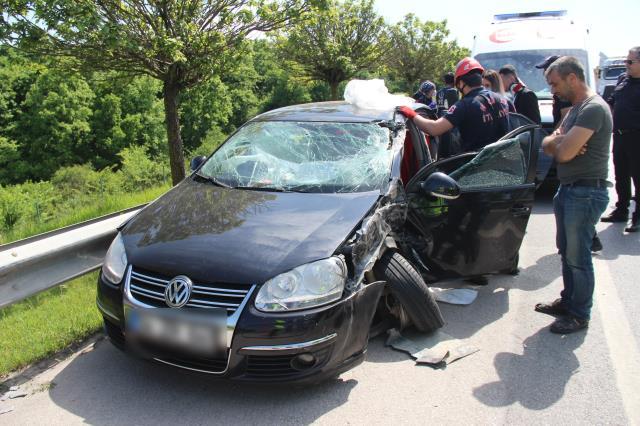 Gelin ile damat, fotoğraf çektirmek için çıktıkları yolda kabusu yaşadı: 4 yaralı