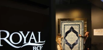 Royal Halı'nın yeni koleksiyonu Uluslararası Halı Fuarı'nda görücüye çıktı