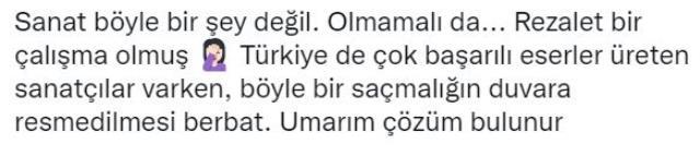 AK Partili vekil Rümeysa Kadak duyurdu! Müze Gazhane'deki tepki çeken görseller kaldırıldı