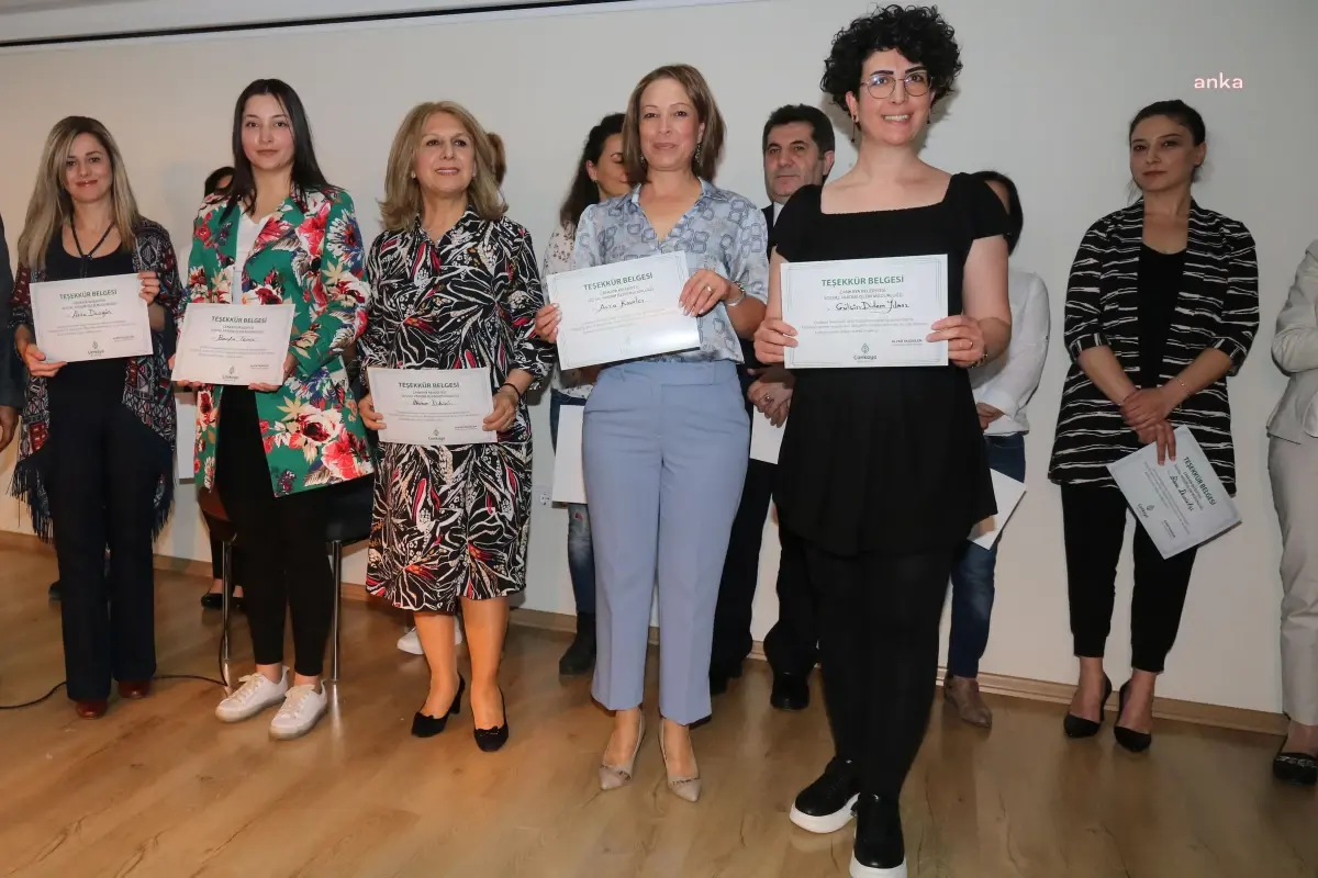 Çankaya Belediyesi'nden Sesli Kütüphane Gönüllülerine Sertifika