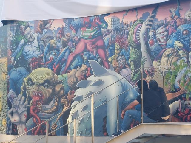 İBB, Müze Gazhane'deki tepki çeken duvar kağıtlarını kaldırdı İBB, Müze Gazhane'deki tepki çeken duvar kağıtlarını kaldırdı