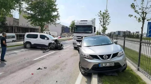 Kazada yaralanan kadın, aracındaki etler buzdolabına konulmadan hastaneye gitmedi