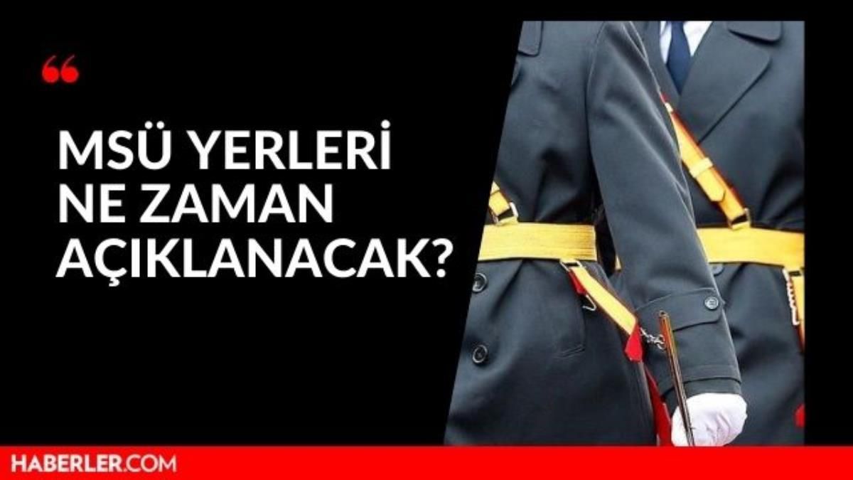 MSÜ tercihleri ne zaman açıklanacak? 2022 MSÜ tercih sonuçları ne zaman açıklanacak?