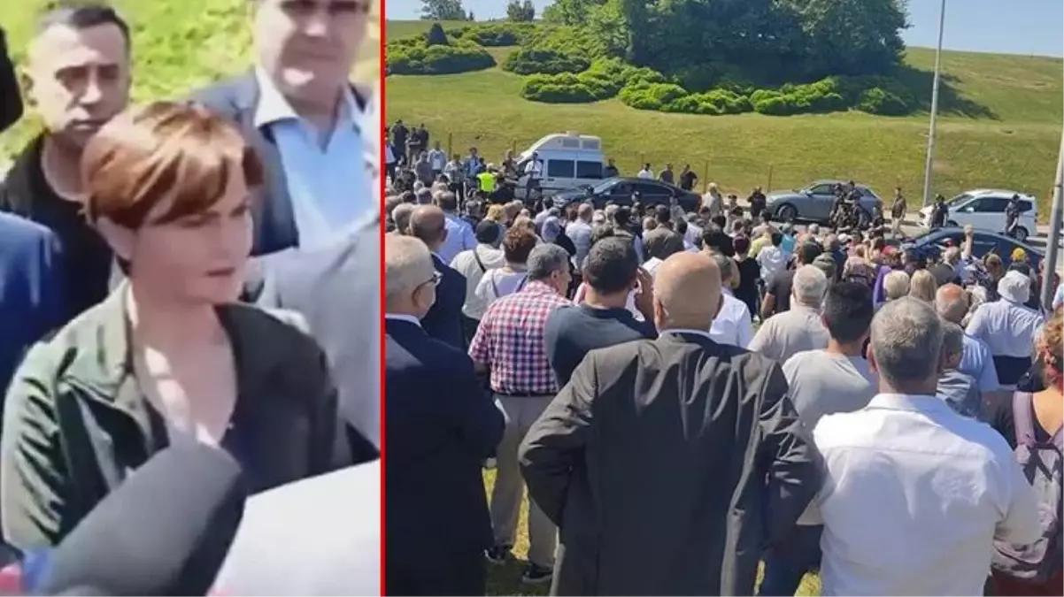 Canan Kaftancıoğlu ve CHP heyeti, Atatürk Havalimanı'na gitti! Polis girişlere izin vermeyince ortalık bir anda karıştı