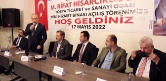 KASTAMONU - TOBB Başkanı Rifat Hisarcıklıoğlu Tosya TSO binasının açılışına katıldı