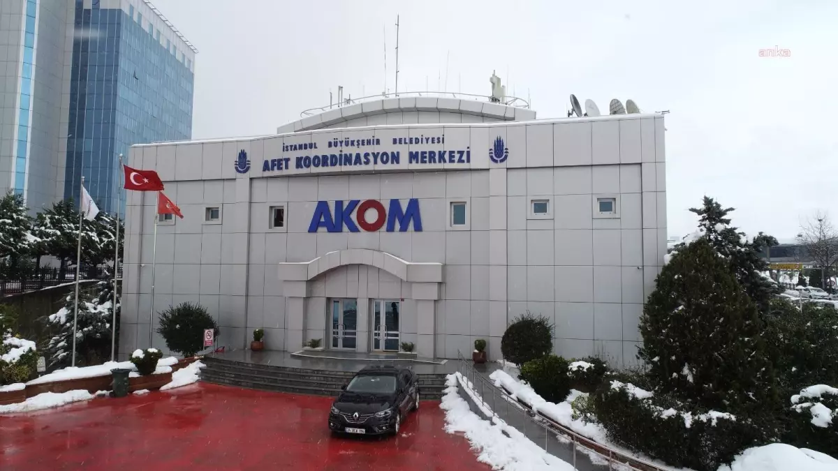 Akom'dan İstanbul'da Sağanak Uyarısı
