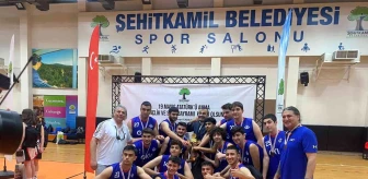 Basketbolda GKV'liler namağlup şampiyon