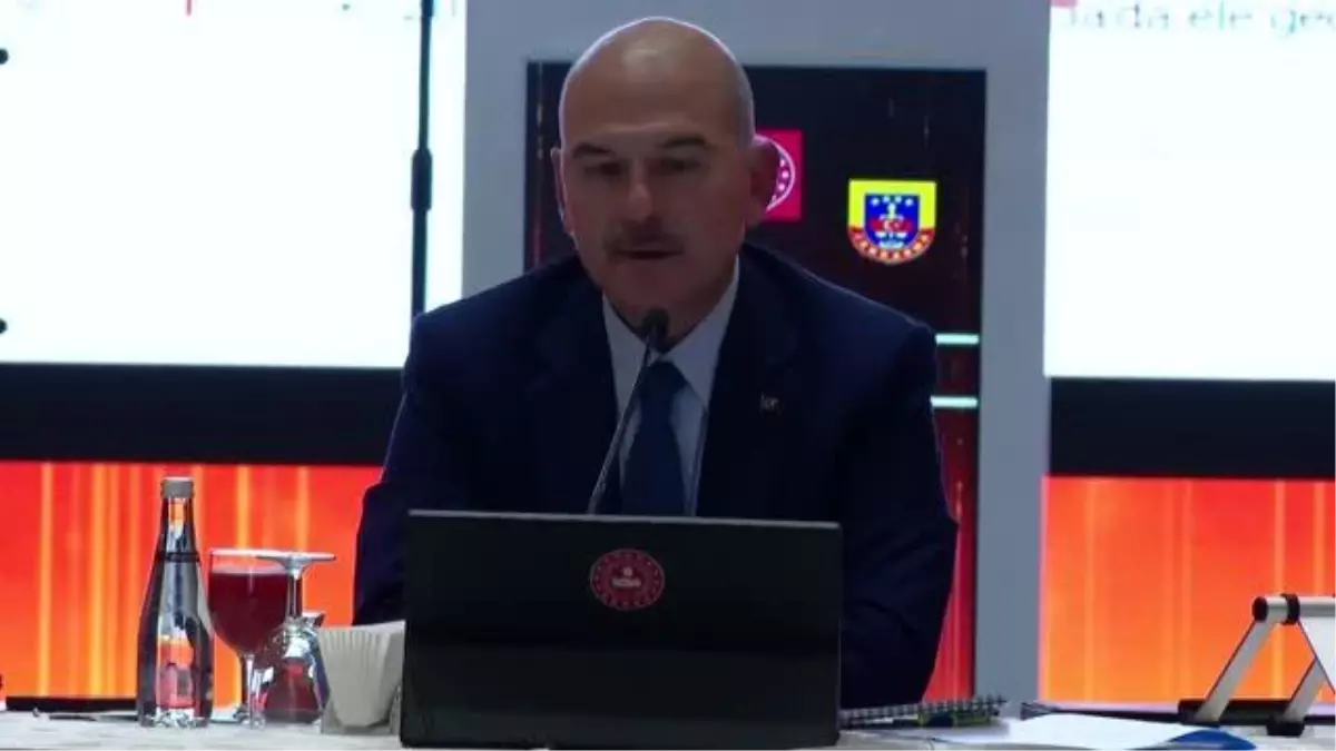 Soylu: 'Metamfetaminle mücadelemizi güçlü şekilde yapar ve yenersek Türkiye, dünyada uyuşturucuya bağlı ölümler konusunda en az ölümü yaşayacak ülke...