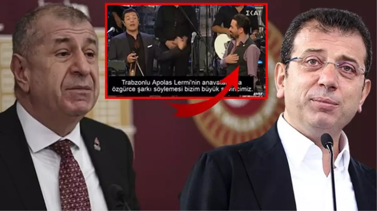 İBB'nin Apolas Lermi konserine Ümit Özdağ'dan tepki: '19 Mayıs Pontus soykırımıdır' iftirasını atan adama konser verdiriyorlar