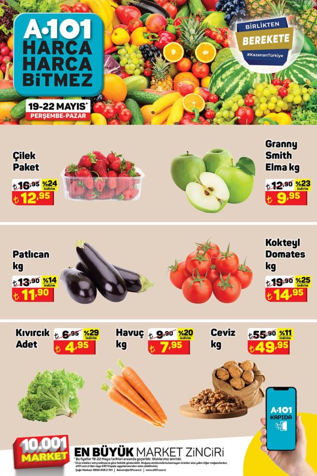 A101 hafta sonu indirimleri! 21 Mayıs - 27 Mayıs A101 haftanın yıldızları bu hafta hangi ürünler? A101'e gelecek ürünler ve A101 fiyat listesi!