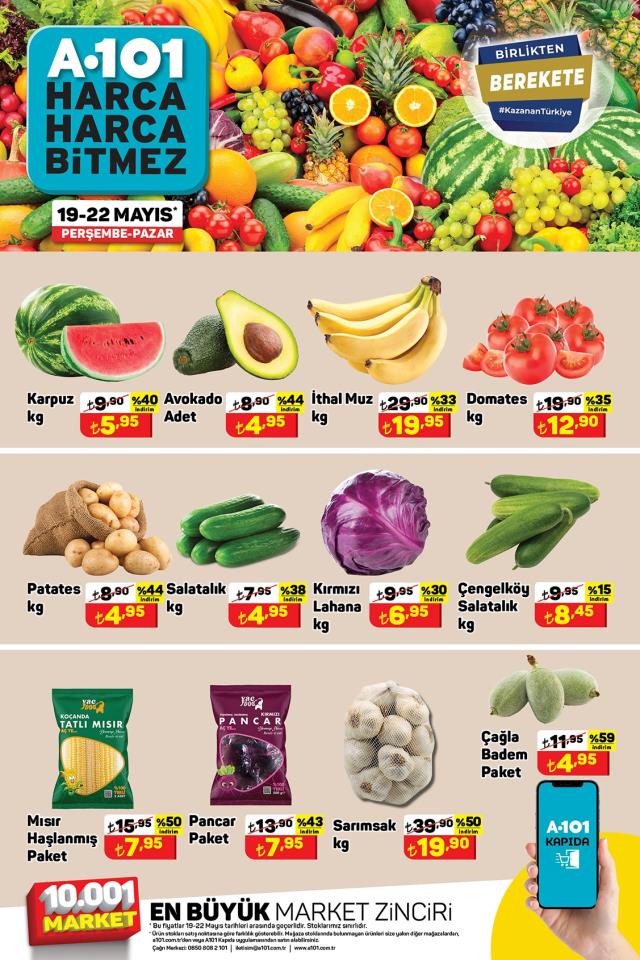 A101 hafta sonu indirimleri! 21 Mayıs - 27 Mayıs A101 haftanın yıldızları bu hafta hangi ürünler? A101'e gelecek ürünler ve A101 fiyat listesi!