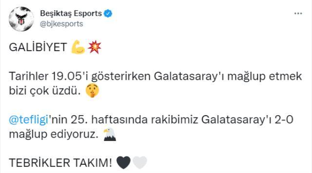 Derbide kazanan taraf Beşiktaş oldu
