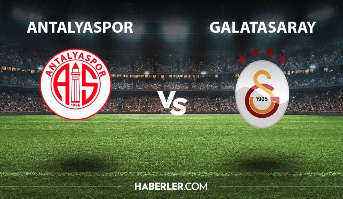 Fraport TAV Antalyaspor - Galatasaray maçı bitti mi, maç kaç kaç, golleri kim attı? 20 Mayıs Antalyaspor - Galatasaray maçının özetini izle! Maç özeti
