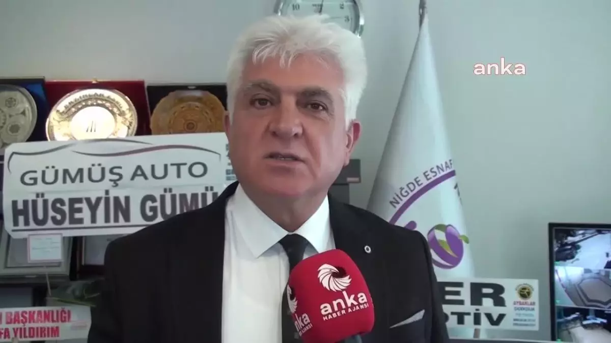 Niğde Esnaf ve Sanatlar Odası Başkanı Yeşil: 'Esnaf Zor Durumda. Bu Şekilde Devam Ederse Kapatan Esnaf Sayımız Çoğalır'