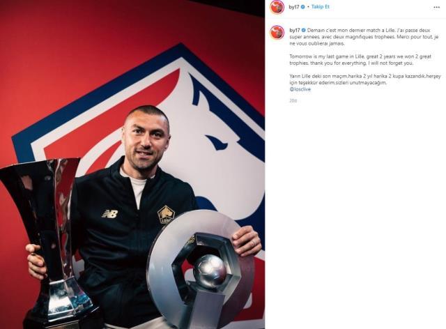 'Yarın son maçım' diyen Burak Yılmaz, bir dönemin bittiğini resmen açıkladı 'Yarın son maçım' diyen Burak Yılmaz, bir dönemin bittiğini resmen açıkladı