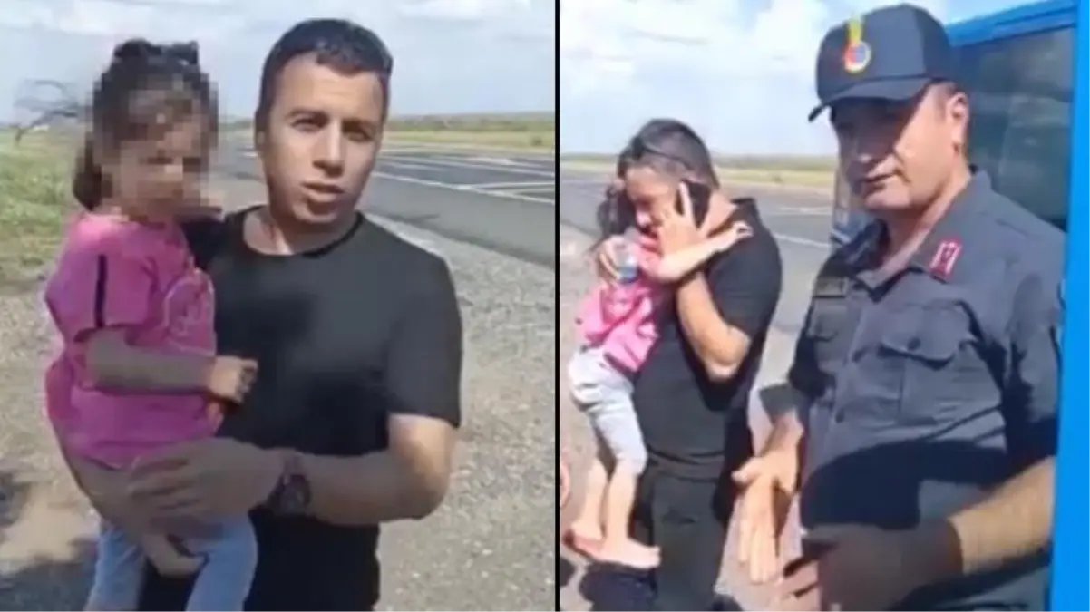 3 yaşındaki kızlarını mola yerinde unutup yola devam ettiler