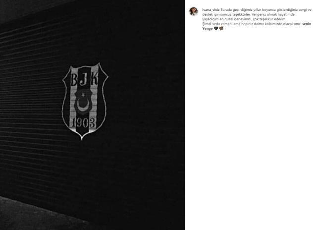 Savunmanın bel kemiği artık yok! Domagoj Vida'nın eşinden Beşiktaş'a veda paylaşımı Savunmanın bel kemiği artık yok! Domagoj Vida'nın eşinden Beşiktaş'a veda paylaşımı