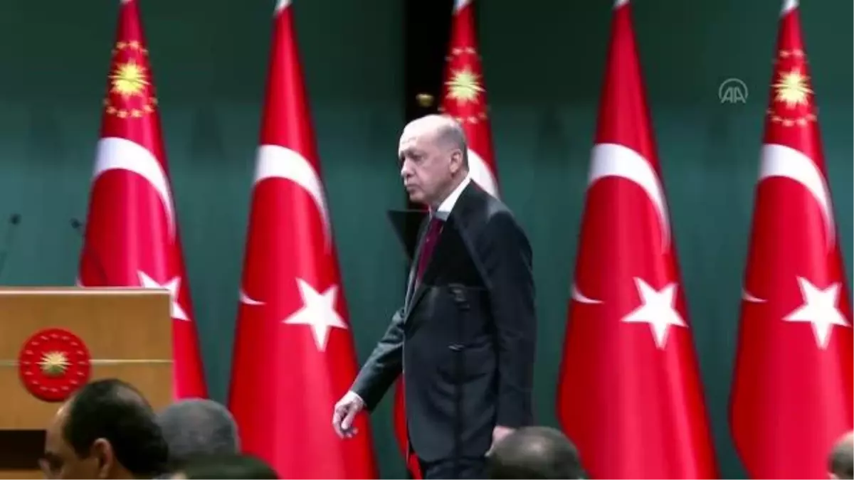 Cumhurbaşkanı Erdoğan, Kabine Toplantısı'nın ardından millete seslendi: (4)