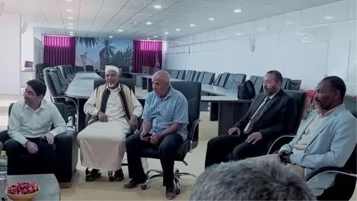 TİKA'dan Libya'nın Gadamis kentindeki Osmanlı arşivine teknik ekipman desteği
