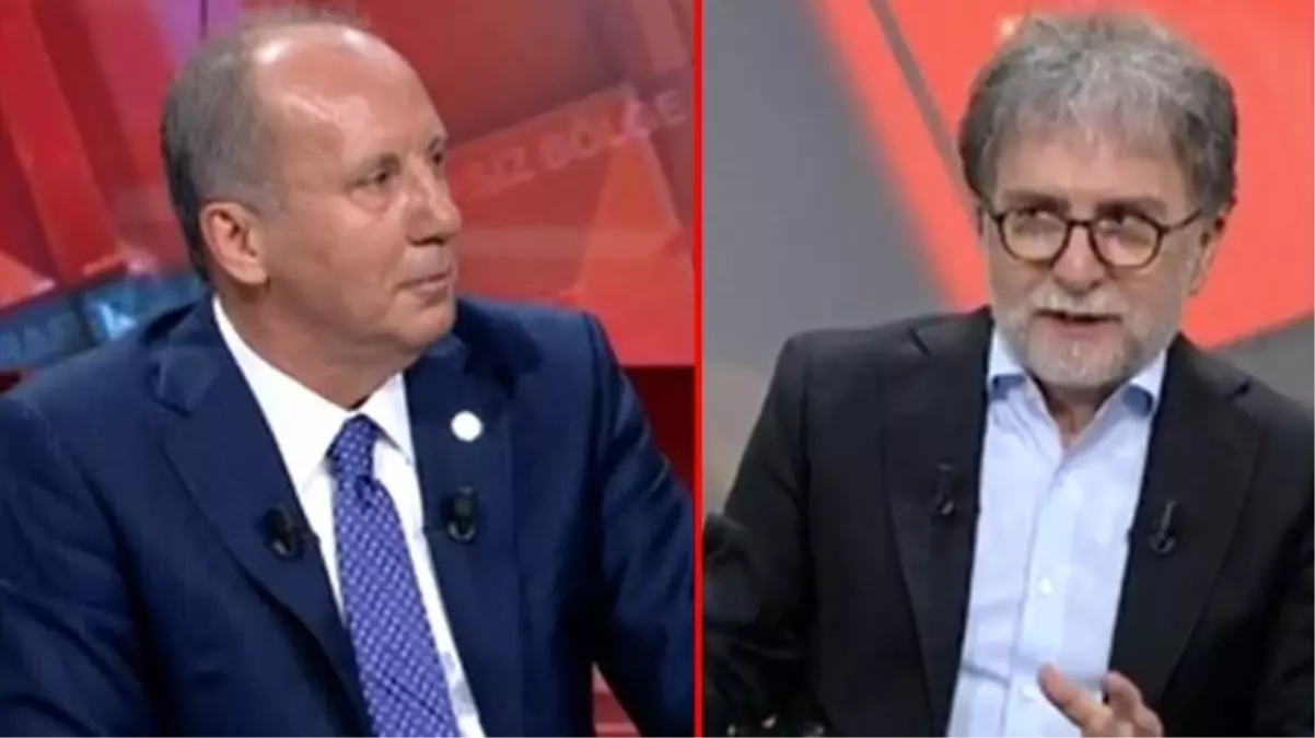 Ahmet Hakan, Muharrem İnce'ye 'Korkarak soracağım' diyerek sordu: Botoks yaptırıyor musunuz?