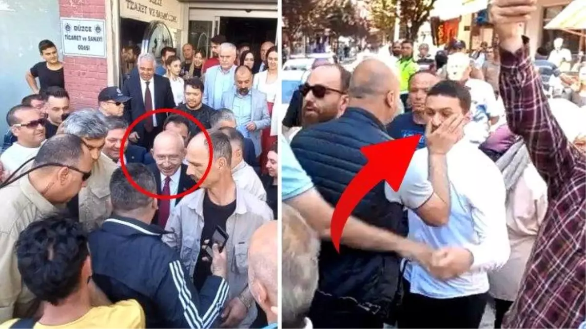 CHP liderine Düzce'de beklenmedik tepki: Burası Kandil değil, yanlış gelmişsin Kılıçdaroğlu