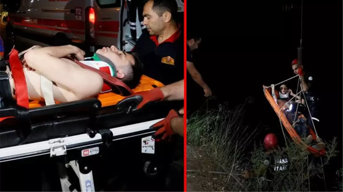 Cep telefonuyla konuşurken 50 metrelik uçurumdan düştü