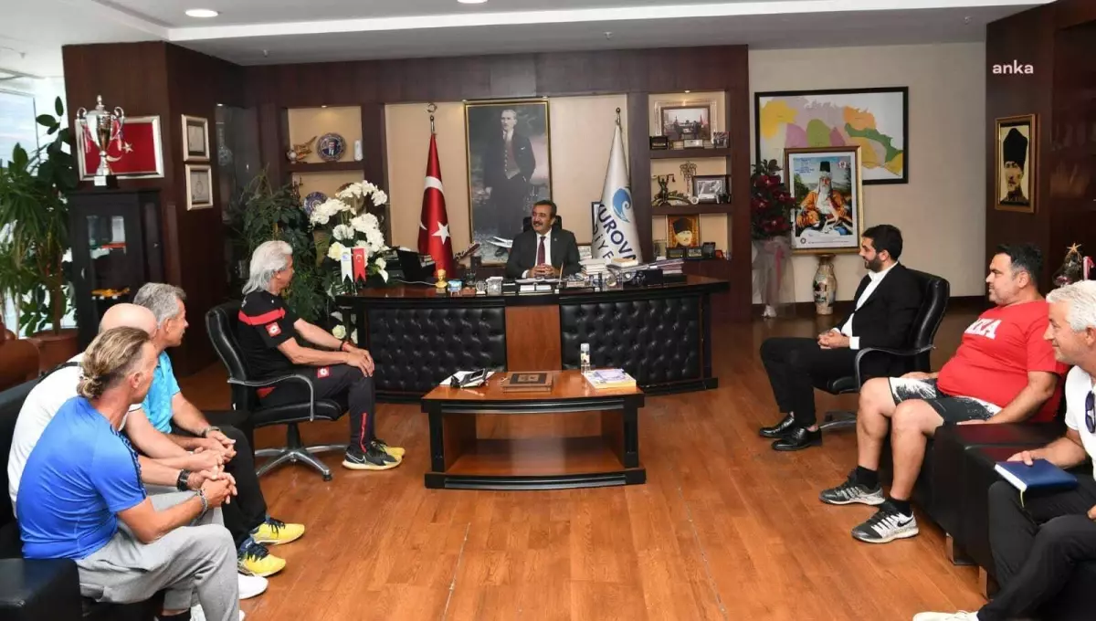 Çukurova'da Çocuklar İçin Tenis Zamanı