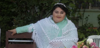 Samsun'da down sendromlu genç kızın gelinlik giyme hayali gerçekleştirildi