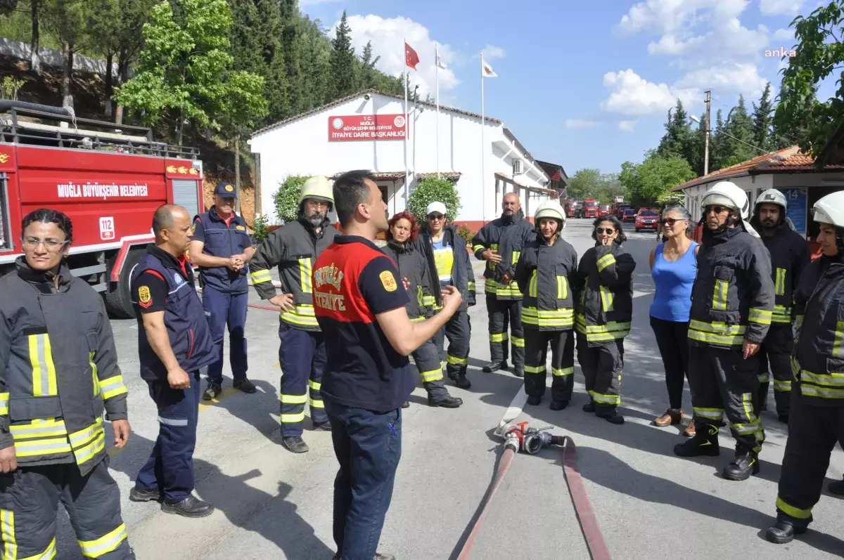 Muğla Büyükşehir'in 'Gönüllü İtfaiyecileri' Hazır