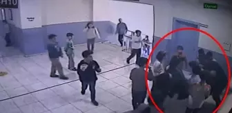 Sınıf öğretmeni, öğrencisinin hayatını kurtardı! Korku dolu anlar kamerada